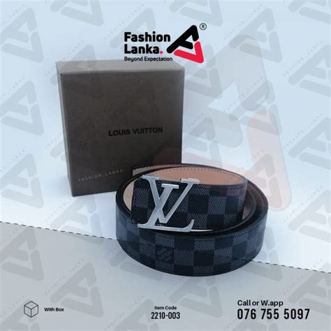 Louis Vuitton Men’s AA Grade Belt With Box – Fashion Lanka